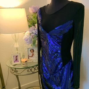 Sequins and Mesh going out dress